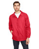 Team 365 TT75 Adult Zone Protect Coaches Jacket | Sport Red