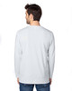 Threadfast 100LS Unisex Ultimate Long-Sleeve T-Shirt | Silver