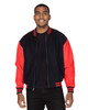 Threadfast 364J Unisex Legend Jacket | Black/ Red