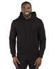 Threadfast 320H Unisex Ultimate Fleece Pullover Hooded Sweatshirt | Black