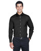 Devon & Jones DG530T  Tall Crown Collection Solid Stretch Twill Shirt | Black