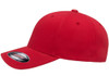 FlexFit 5001 6-Panel Cotton Twill Cap | Red