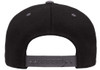 Flexfit 110FT Wool Blend Two-Tone Cap | Black/ Grey