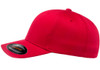 FlexFit 6277  Wooly Combed 6 Panel Cap | Red