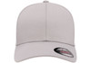 FlexFit 6277  Wooly Combed 6 Panel Cap | Silver