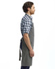 Artisan Collection by Reprime RP137 Unisex "Calibre" Heavy Cotton Canvas Pocket Apron | Dark Grey