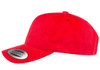 Yupoong 6363V Adult Brushed Cotton Twill Mid-Profile Cap | Red