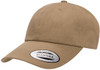 6245CM Yupoong Adult Low-Profile Cotton Twill Dad Cap | Khaki