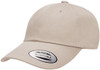 6245CM Yupoong Adult Low-Profile Cotton Twill Dad Cap | Stone