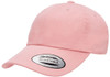 6245CM Yupoong Adult Low-Profile Cotton Twill Dad Cap | Pink