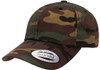 6245CM Yupoong Adult Low-Profile Cotton Twill Dad Cap | Green Camo