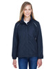 Core365 78224 Ladies' Profile Fleece-Lined All-Season Jacket | Classic Navy