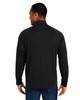 Core365 CE418 Men's Origin Performance Pique Quarter-Zip Sweatshirt | Black/ Carbon