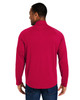 Core365 CE418 Men's Origin Performance Pique Quarter-Zip Sweatshirt | Classic Red/ Carbon