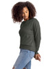 Next Level Apparel 9084 Ladies' Laguna Sueded Sweatshirt | Heavy Metal