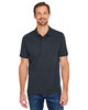 Harriton M205 Men's Valiant Cotton Snag Protect Polo Shirt | Dark Charcoal