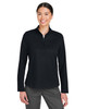 North End NE412W Ladies' Express Tech Performance Quarter-Zip | Black