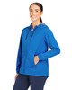 North End NE75W  Ladies' Network Lightweight Jacket | Light Nautical Blue Heather