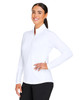 Puma Golf 625902 Ladies' You-V Quarter-Zip | White Glow