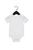 Bella + Canvas 100B Infant Jersey Short-Sleeve One-Piece | White