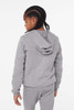 Bella + Canvas 3739Y Youth Sponge Fleece Full-Zip Hooded Sweatshirt | Athletic Heather