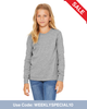 Bella + Canvas 3501YCV Youth Heather CVC Long-Sleeve T-Shirt