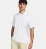 Under Armour 1383263 Men's Title Polo 2.0 | White/Mod Grey