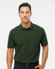 7002 M&O Combed Ring Spun Pique Polo Shirt | New Forest Green