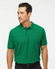 7002 M&O Combed Ring Spun Pique Polo Shirt | Fine Kelly Green