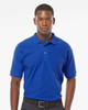 7002 M&O Combed Ring Spun Pique Polo Shirt | Royal