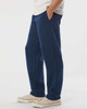 King Athletics KF9022 Open Bottom Pocketed Sweatpants | Navy