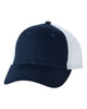 Valucap VC400 Mesh-Back Trucker Cap | Navy/ White