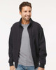 King Athletics KF9016 Full Zip Sweatshirt | Black
