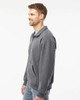 King Athletics KF9016 Full Zip Sweatshirt | Charcoal Mix