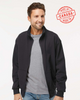 King Athletics KF9016 Full Zip Sweatshirt | Black