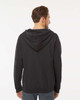 M&O 3331 Unisex Zipper Fleece Hoodie | Black