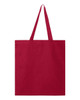 Q-Tees Q800 Canvas Promotional Tote | Red