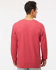 M&O 3340 Unisex Fleece Crewneck Sweatshirt | Heather Red