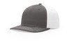 Richardson 312  Twill Back Trucker Hat | Charcoal/ White