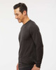 M&O 3520 Men's Poly-Blend Long Sleeve Tee | Heather Graphite