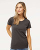 4810 M&O Ladies Gold Soft Touch T-shirt | Charcoal