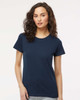 4810 M&O Ladies Gold Soft Touch T-shirt | Deep Navy