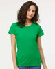 4810 M&O Ladies Gold Soft Touch T-shirt | Irish Green