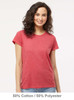 4810 M&O Ladies Gold Soft Touch T-shirt | Heather Red