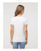 4810 M&O Ladies Gold Soft Touch T-shirt | White