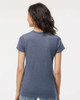 4810 M&O Ladies Gold Soft Touch T-shirt | Heather Navy