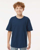 4850 M&O Youth Gold Soft Touch T-shirt | Deep Navy