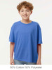 4850 M&O Youth Gold Soft Touch T-shirt | Heather Royal