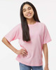 4850 M&O Youth Gold Soft Touch T-shirt | Light Pink