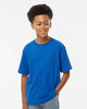 4850 M&O Youth Gold Soft Touch T-shirt | Royal